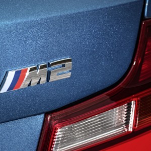 Photo sigle BMW M2 (2016)