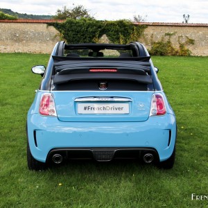 Photo face arrière ouverte Abarth 595 Turismo (2015)