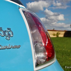 Photo feu arrière Abarth 595 Turismo (2015)