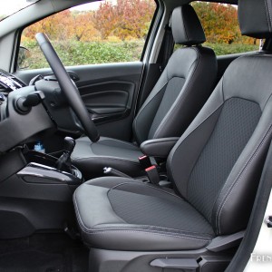 Photo sièges avant Ford EcoSport Titanium S (2015)