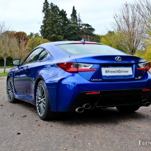 Photo essai Lexus RC F (2015)