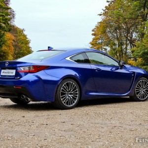 Photo 3/4 arrière Lexus RC F (2015)