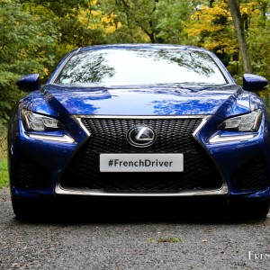 Photo face avant Lexus RC F (2015)