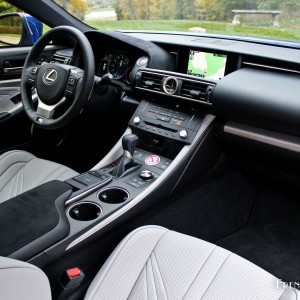 Photo intérieur Lexus RC F (2015)