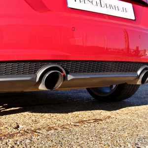 Photo double sortie d’échappement Audi TT Roadster (2015) – 2.0