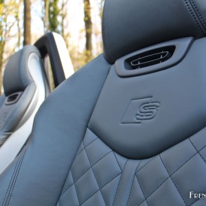 Photo détail siège cuir Audi TT Roadster (2015) – 2.0 TFSI 230