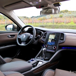 Photo intérieur cuir Renault Talisman (2015)