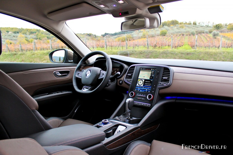 Photo intérieur cuir Renault Talisman (2015)