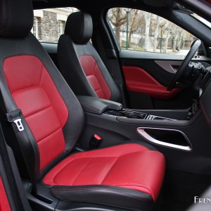 Photo sièges avant cuir Jaguar F-Pace (2016)