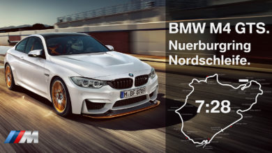 Photo of Vidéo : le tour record de la BMW M4 GTS au Nürburgring