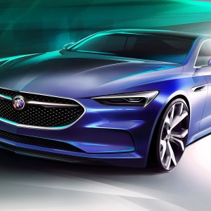 Photo illustration Buick Avista Concept (2016)