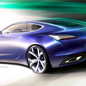 Photo illustration Buick Avista Concept (2016)