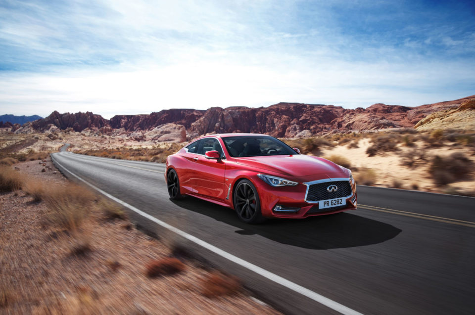 Photo officielle nouvelle Infiniti Q60 (2016)