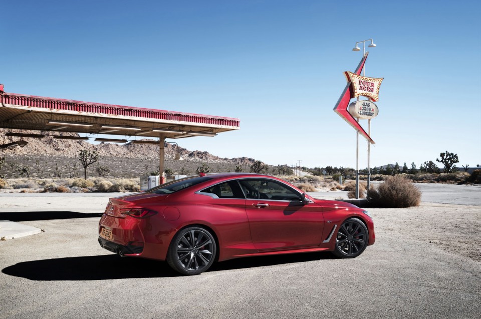 Photo officielle nouvelle Infiniti Q60 (2016)