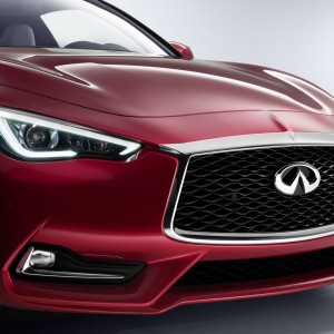 Photo bouclier avant nouvelle Infiniti Q60 (2016)