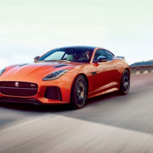 Photo 3/4 avant nouvelle Jaguar F-Type SVR (2016)