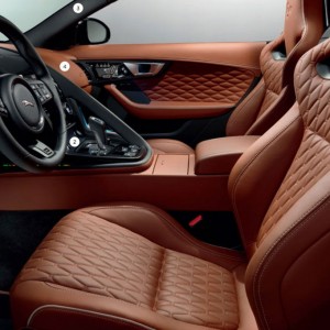 Photo sièges baquet Jaguar F-Type SVR (2016)