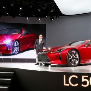 Photo salon de Détroit 2016 Lexus LC 500 (2016)