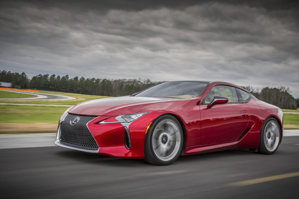 Photo officielle Lexus LC 500 (2016)