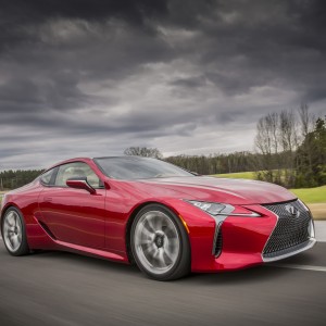 Photo officielle nouvelle Lexus LC 500 (2016)