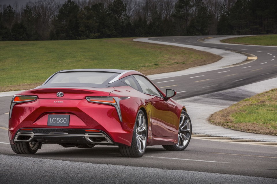 Photo officielle Lexus LC 500 (2016)