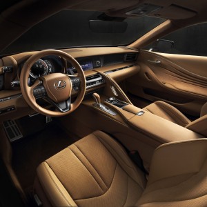 Photo intérieur Lexus LC 500 (2016)