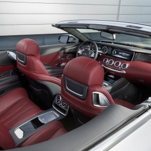 Photo intérieur Mercedes AMG S 63 Cabrio Edition 130 (2016)
