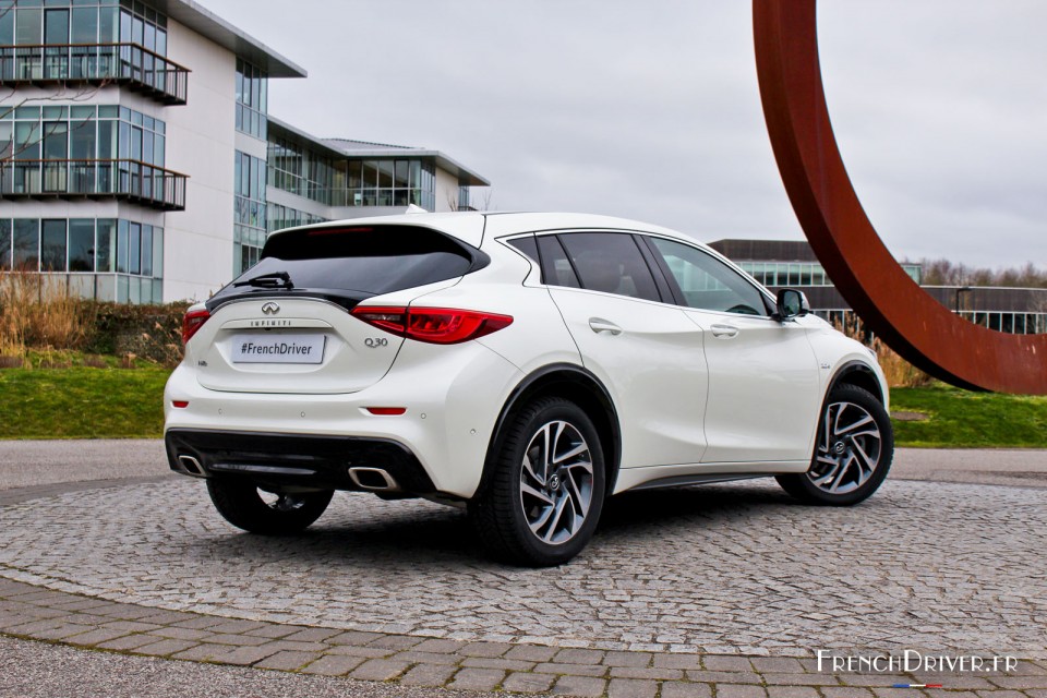 Photo 3/4 arrière Infiniti Q30 (2016)