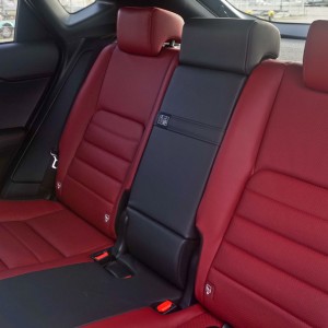 Photo banquette arrière cuir Lexus NX 300h (2016)