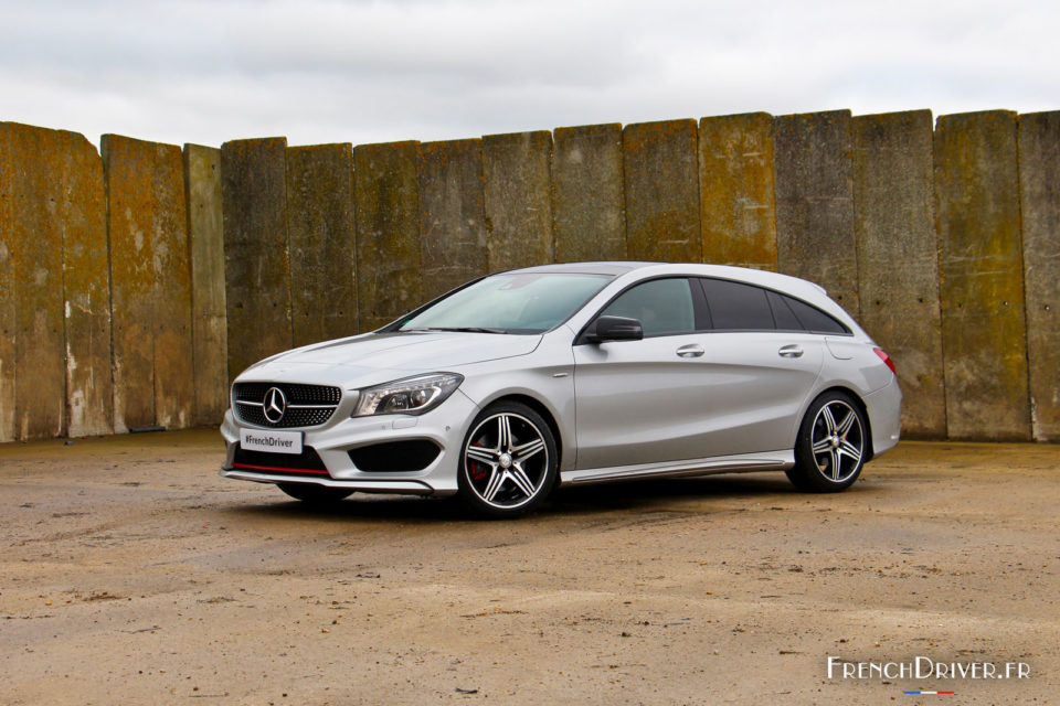 Photo essai Mercedes Benz CLA Shooting Brake (2016)