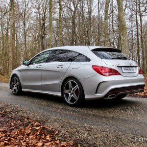 Photo 3/4 arrière Mercedes Benz CLA Shooting Brake (2016)