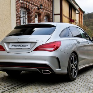 Photo essai Mercedes Benz CLA Shooting Brake (2016)