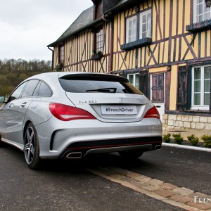 Photo essai Mercedes Benz CLA Shooting Brake (2016)