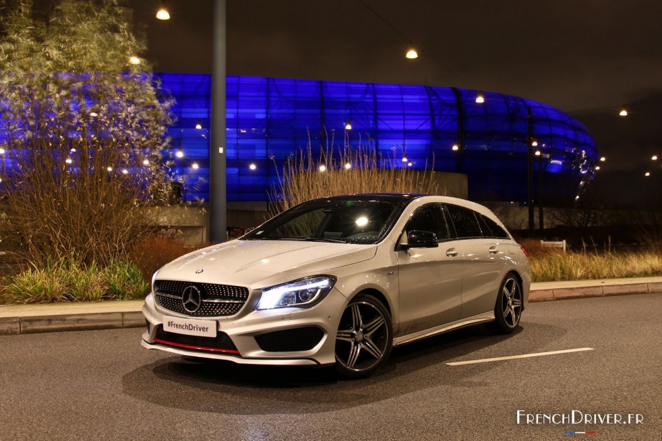 Photo essai Mercedes Benz CLA Shooting Brake (2016)