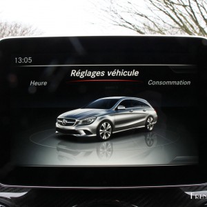 Photo réglages écran HD 8 Mercedes Benz CLA Shooting Brake (20