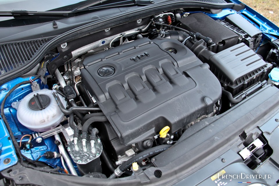 Photo moteur Skoda Octavia RS (2016)