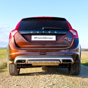 Photo face arrière Volvo V60 Cross Country (2016)