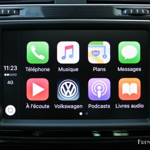 Photo CarPlay écran tactile Volkswagen Golf GTE (2016)