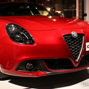 Photo face avant Alfa Romeo Giulietta restylée (2016)