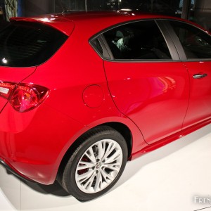 Photo 3/4 arrière Alfa Romeo Giulietta restylée (2016)