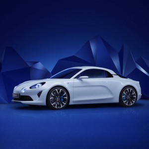 Photo officielle 3/4 avant Alpine Vision Concept (2016)