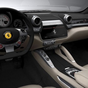 Photo officielle intérieur Ferrari GTC4 Lusso (2016)