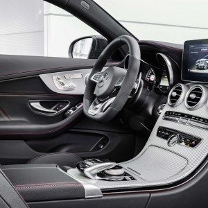 Photo officielle intérieur Mercedes-AMG C43 Coupé (2016)