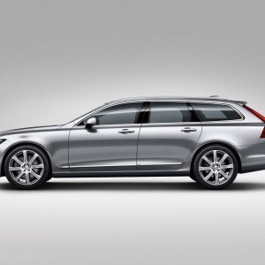 Photo officielle profil nouvelle Volvo V90 (2016)