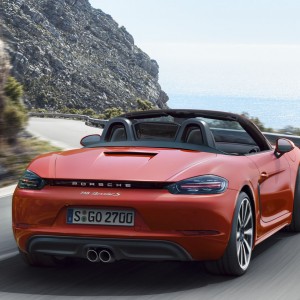 Photo officielle Porsche 718 Boxster (2016)