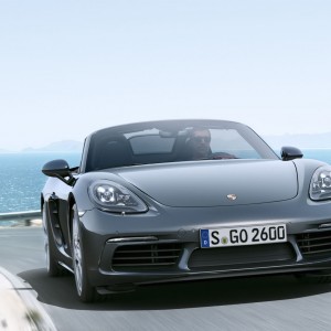 Photo officielle Porsche 718 Boxster (2016)