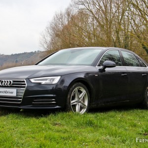 Photo 3/4 avant nouvelle Audi A4 (2016)