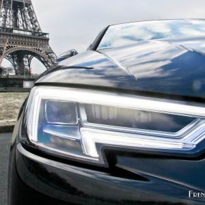 Photo phare avant nouvelle Audi A4 (2016)