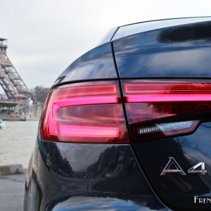 Photo feu arrière nouvelle Audi A4 (2016)