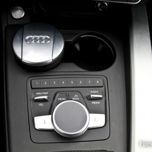 Photo console centrale nouvelle Audi A4 (2016)